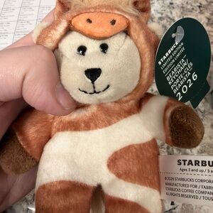 Starbucks Limited Edition Bear Plush - Brown and Cream